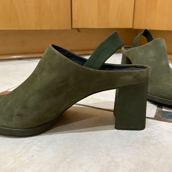 Camper Kara Mule K200765-002 in Kiwi suede, Size 38/8 - Picture 5 of 11